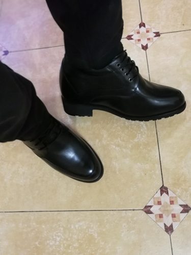 12 cm größer - schuhe die größer machen Schnürschuhe mit Aufzug für Herren Ultra High Heels für Herren photo review
